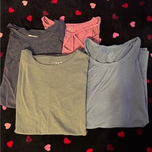 Lot of 4 Maurice’s Women’s Short Sleeve Shirts 3x
